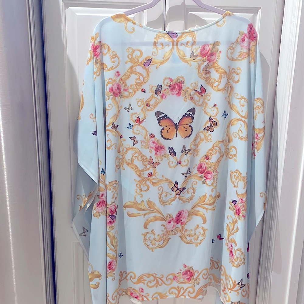 Wrap Up by V Short Caftan M/L
